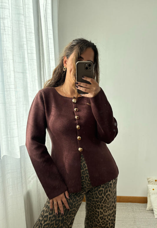 Gilet Samy Chocolat