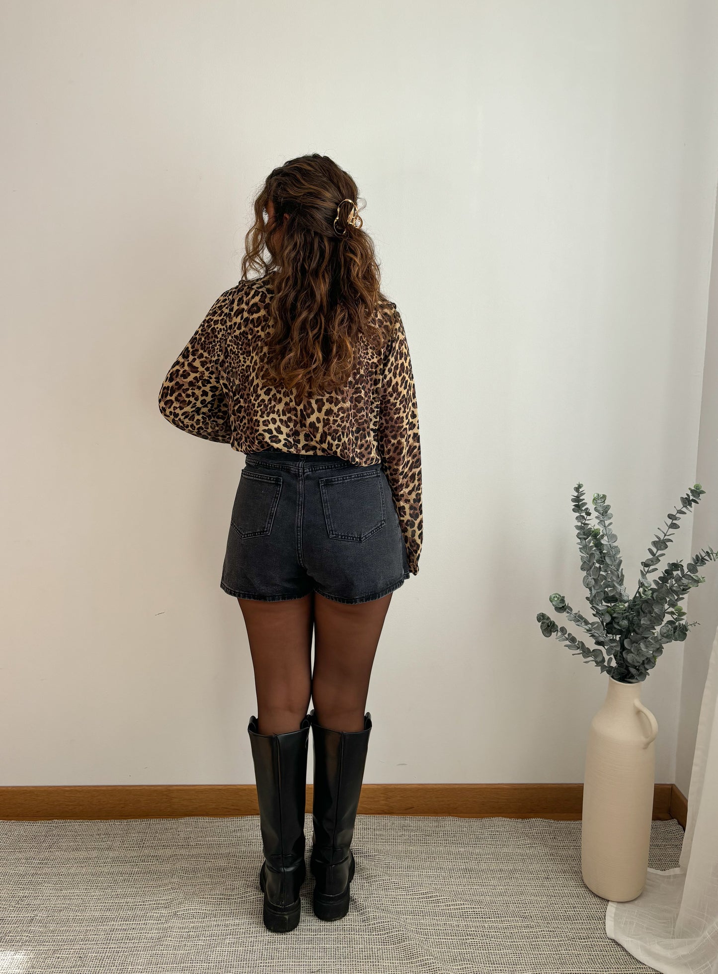 Jupe-short en jeans Julia