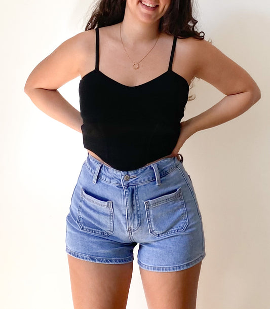 Short en jeans Aly